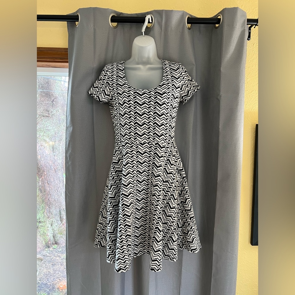 Allison Brittney Zig Zag Dress